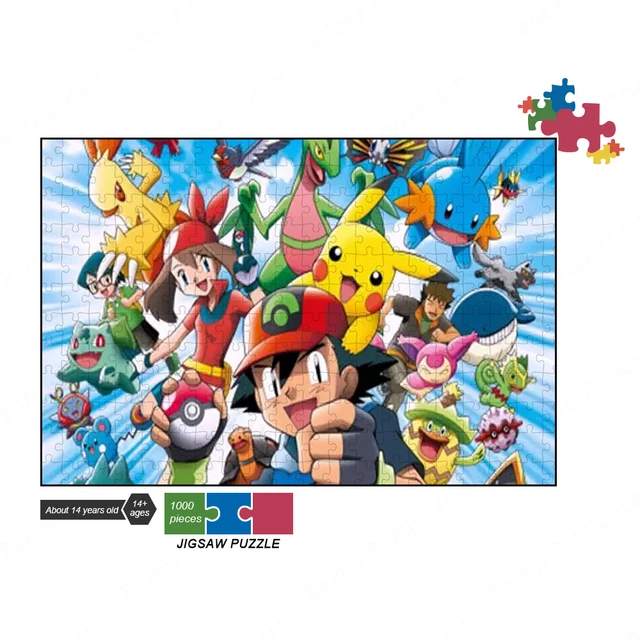 Jigsaw Puzzle Pokemon: Pokedex No.152-No.251 1000pcs