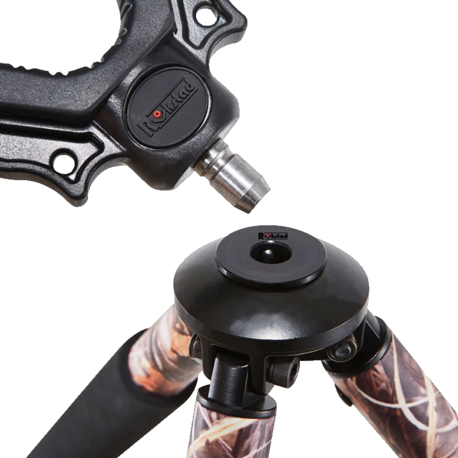 Vector Optics Adjustable Hunting Tripod Shooting Stick Camo Telescopic Shooting Rest