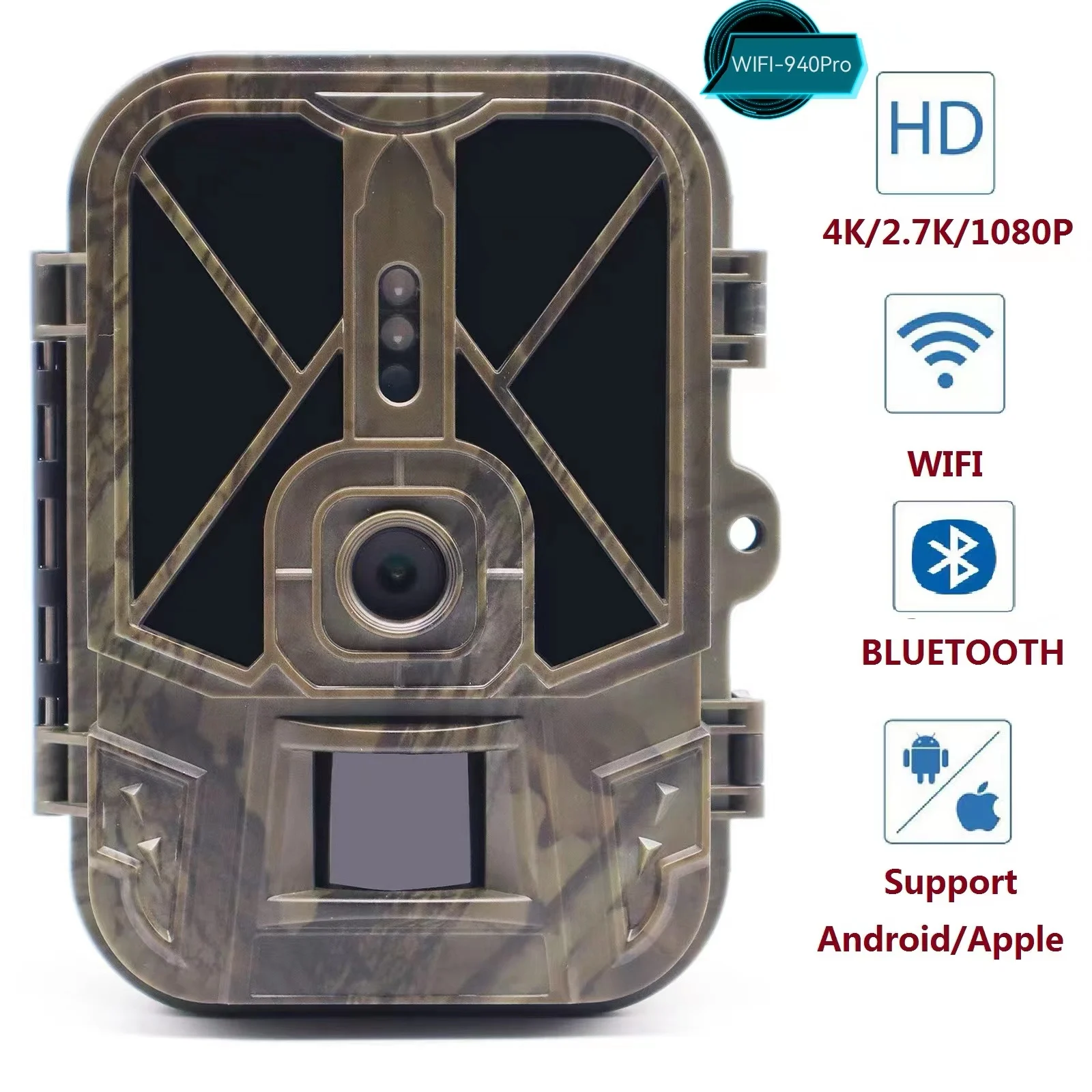 Hunting Camera Wifi Monitoring Wireless Bluetooth Connection App Contro