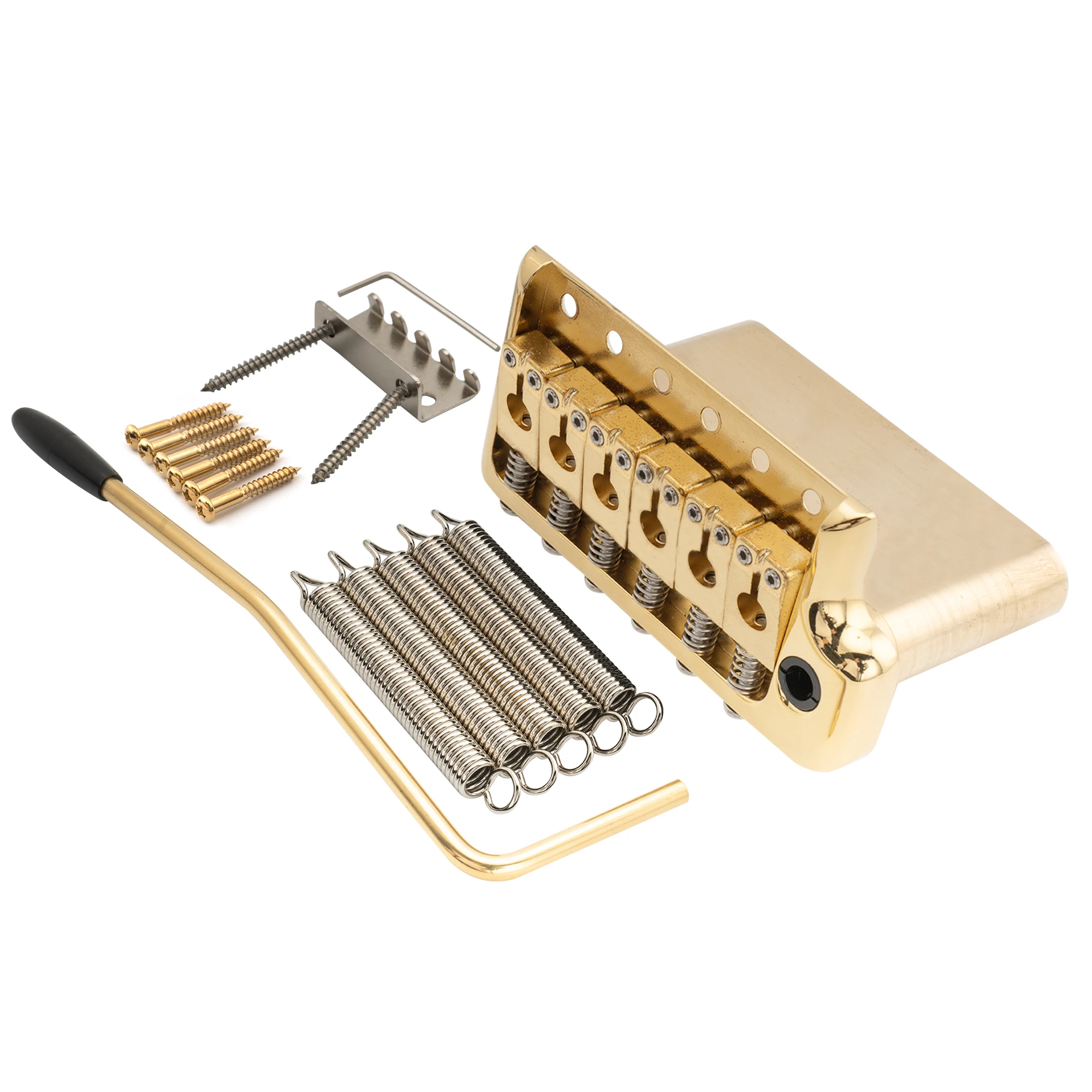Musiclily Ultra 6 Sellette Ponte Tremolo Oro 10,5 Mm Per Chitarra ST
