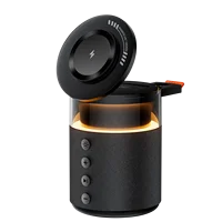 5-in-1 Magnetic Wireless Charging Station with Wireless Speaker Night Light Fast Charger for iPhone iWatch AirPods With Speaker