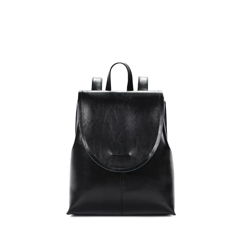 Backpack Women's Casual High-grade Bag Leather Luxury Brand