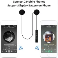 Bluetooth Motorcycle Helmet Headset Wireless Headphones With Microphone Earphone ENC Noise Cancelling Handsfree Talking Driving - Image 4