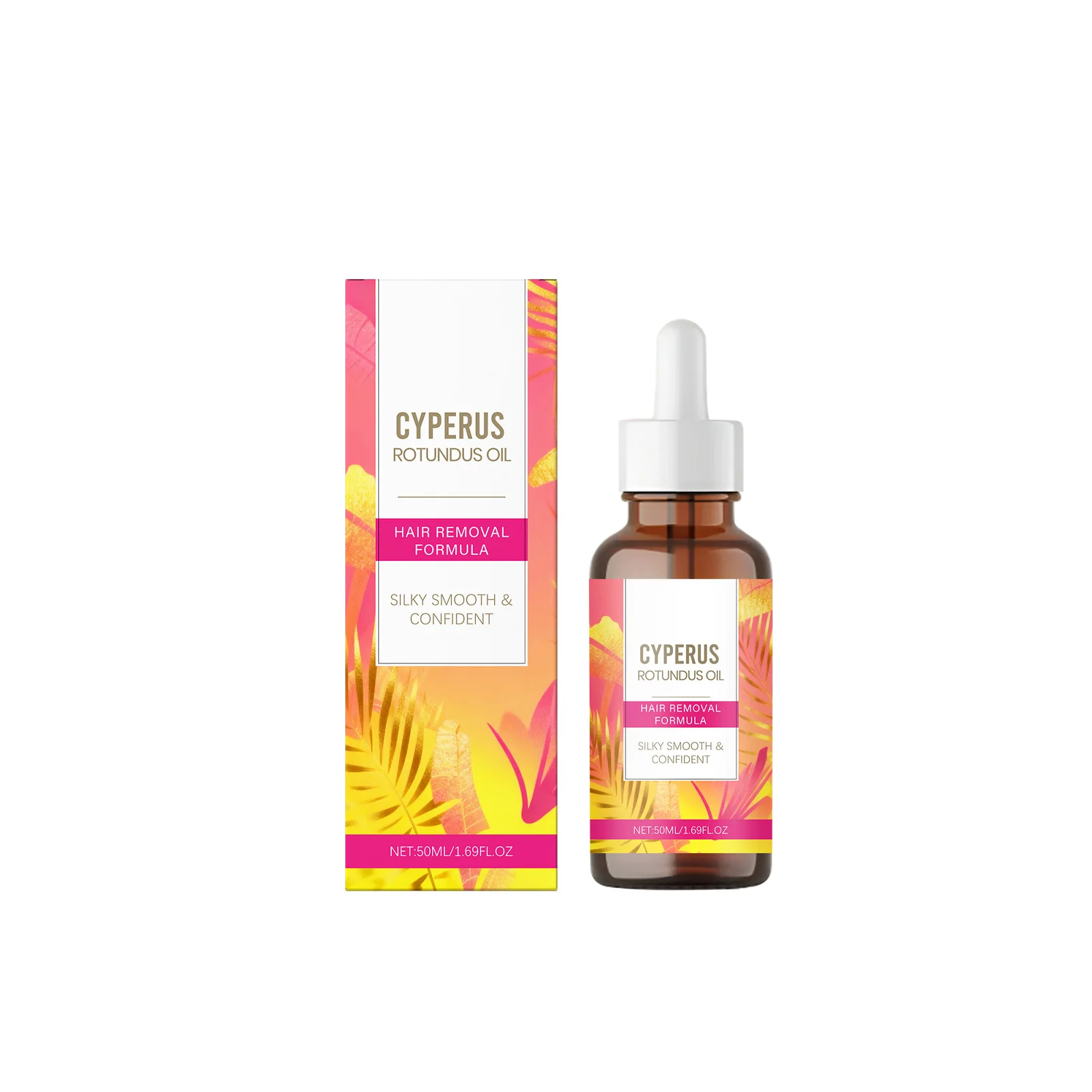 Cyperus Rotundus Aftershave Olie voor Oksels, Benen, Armen en Lichaam. Remt Haargroei. Vermindert Roodheid. Diep Hydraterende Ontharingsolie._voghion.com