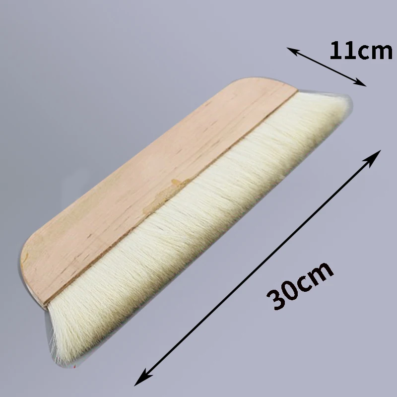 Large Brush Wall Paint Bristles Row Brushes Art Pen Wooden Cleaning Acrylic Paint Art Supplies 6