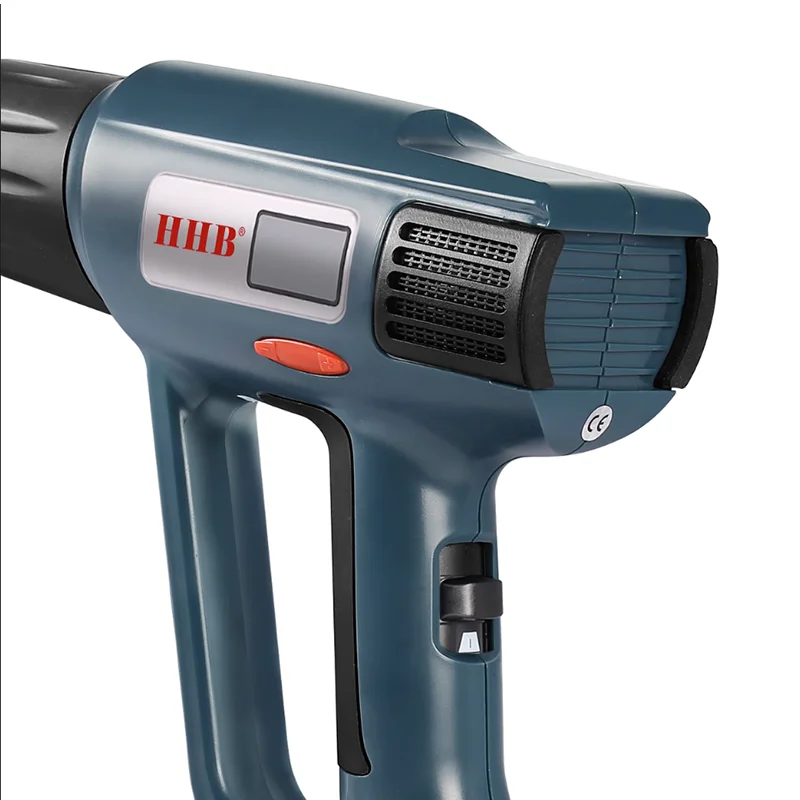 Hhb Good Partner-630 Hot Air Gun 2000W High Power Air Gun Industrial Grade Plastic Welding Heat Shrinkable Film Baking Sticker