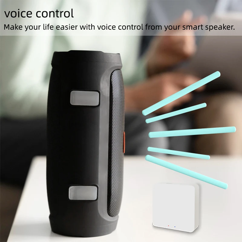 LED indicators showing ZigBee and Bluetooth operation modes