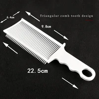 Peignes de coupe de cheveux professionnels pour barbier, peigne de dégradé pour hommes, outil de coiffure de salon 2