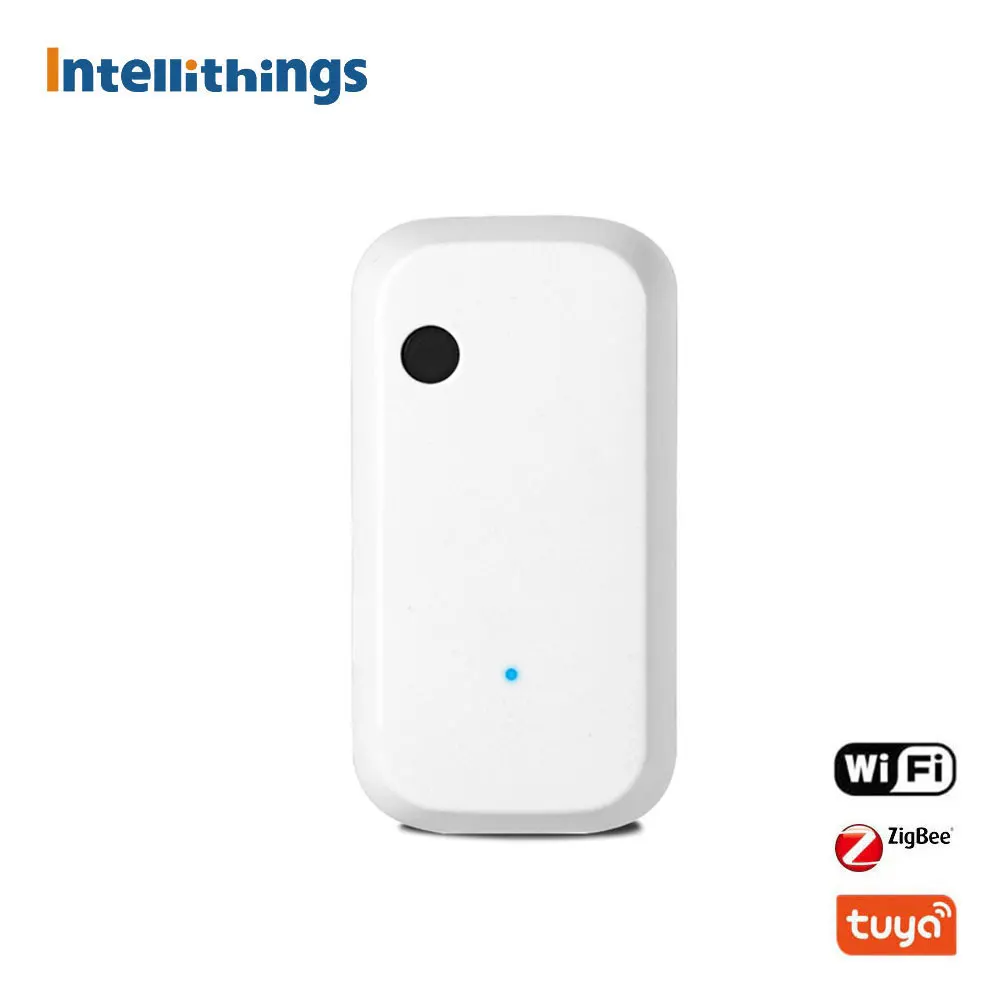 

Intellithings Tuya Zigbee WiFi Illumination Sensor Detector AI Automatic Home Linkage Smart Light Sensor Smart Life APP Control