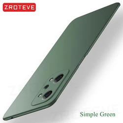 Slim Frosted Hard PC Phone Case - ZROTEVE Enhanced Protection for Realme GT Master (Simple Green)