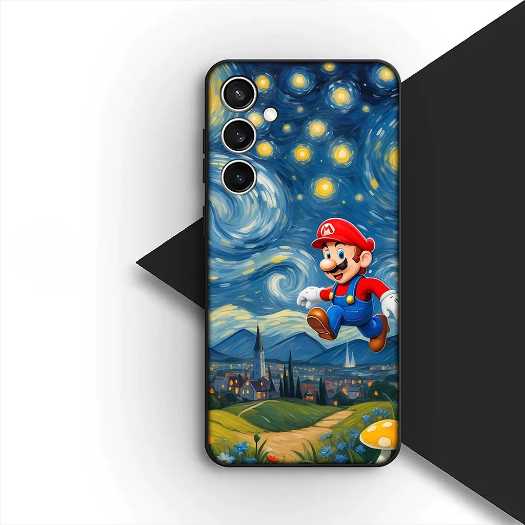 Premium Soft Phone Case with Game-Inspired Design - M-Marios-Wallpaper Edition