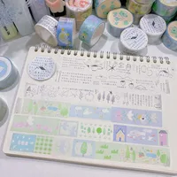 Washi Tape for Journal Planner Scrapbooking Deco Masking Tape Diy Arts Crafts Album Cute Apple Deco Washi Tapes 2