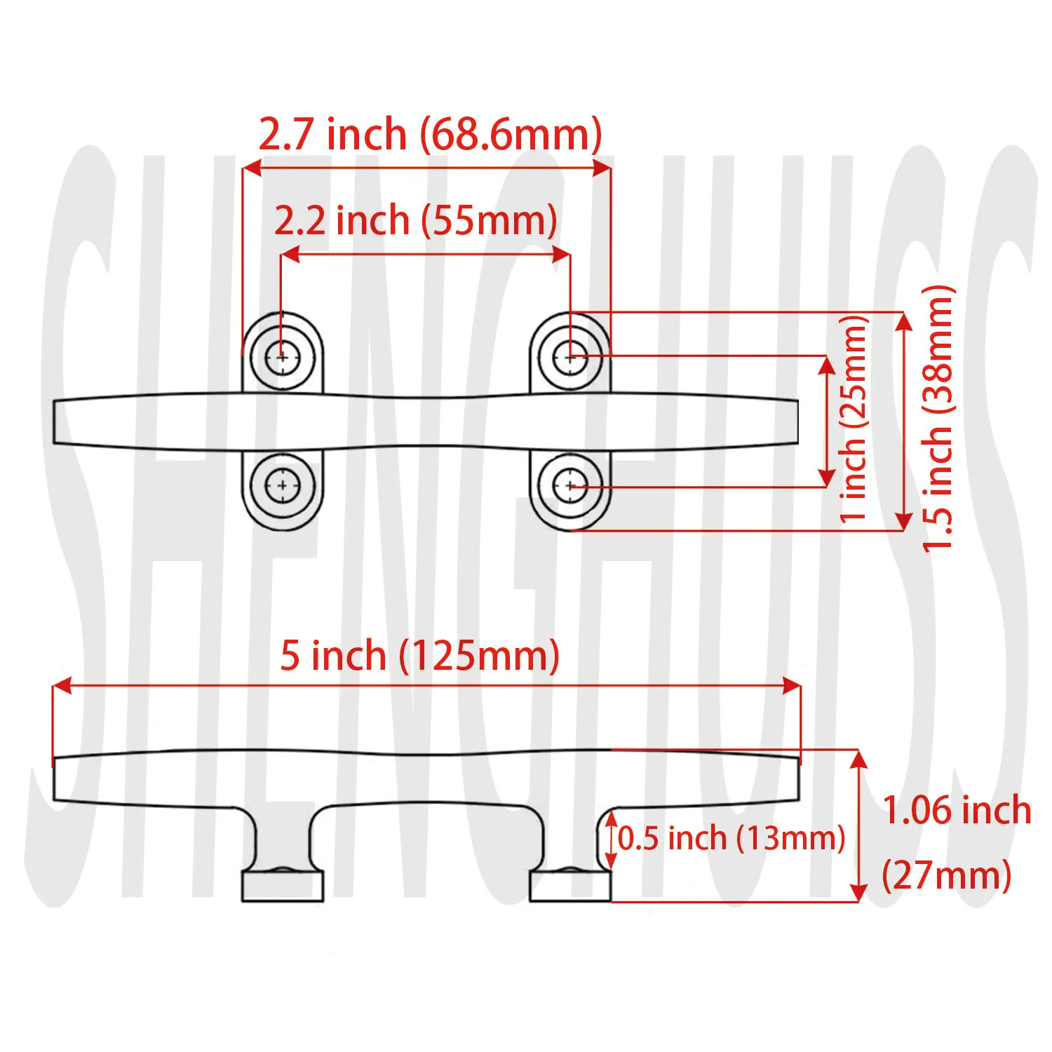Рисунок 2 - 5-дюймовые лодки из нержавеющей стали 316