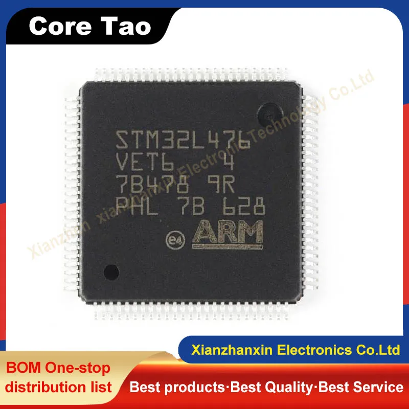 

Микроконтроллер микросхем STM32L476VET6 STM32L476 LQFP100 MCU, 1 ~ 5 шт./лот
