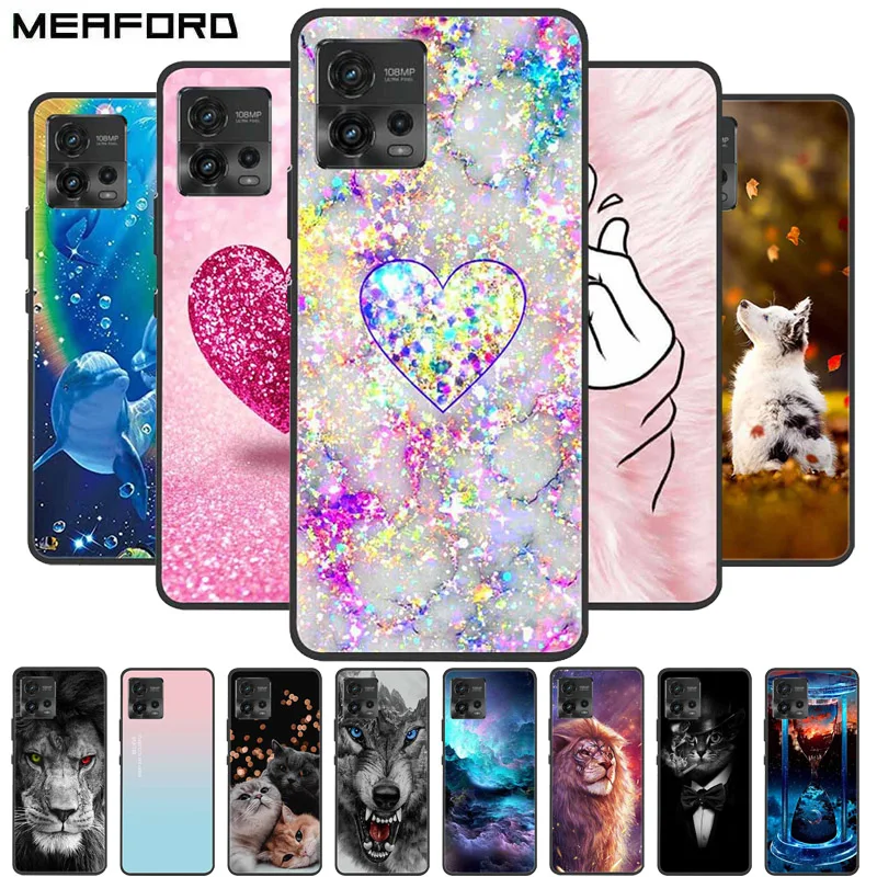 Coque en TPU souple personnalisée pour Motorola Moto G72