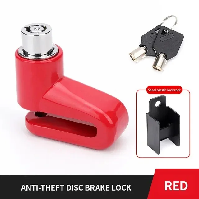 Anti-Theft Disc Brake Lock for Motorcycle and Bicycle Security