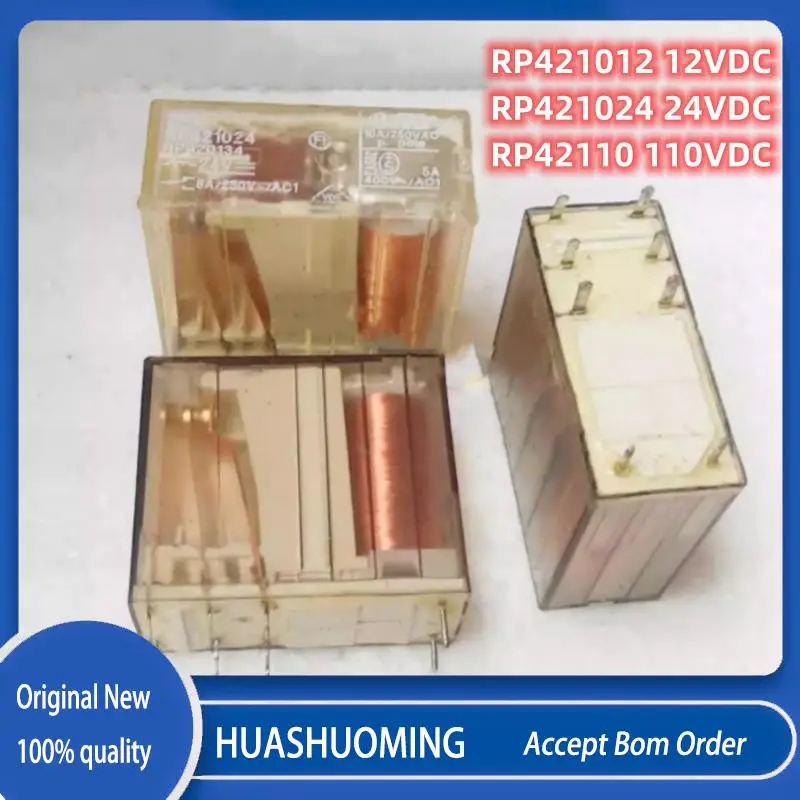 

1PCS/Lot RP421012 12VDC RP421024 24VDC RP42110 110VDC 12V 24V 110V 8pin