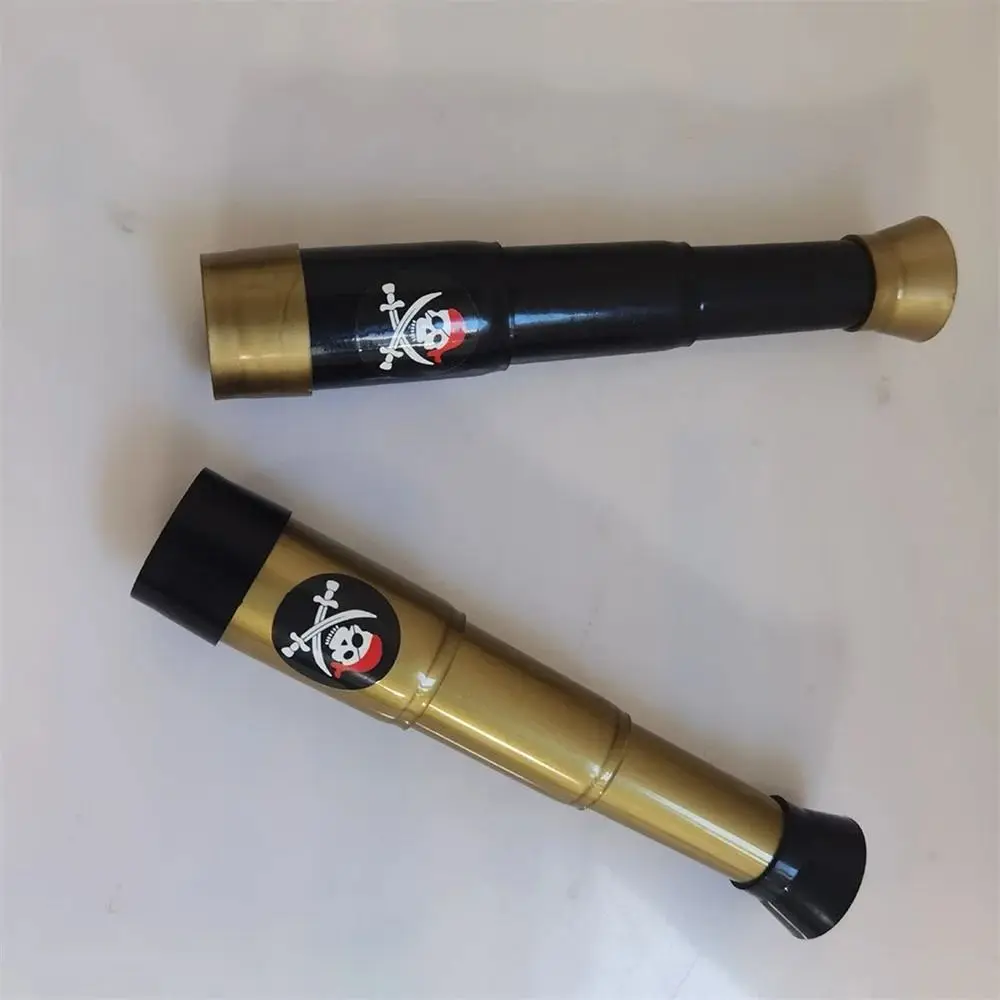 

1Pc Children Telescope Pirate Kid Toys Playing Sand Pirate Halloween Party Kids Decorations Plastic Pirate Spyglass