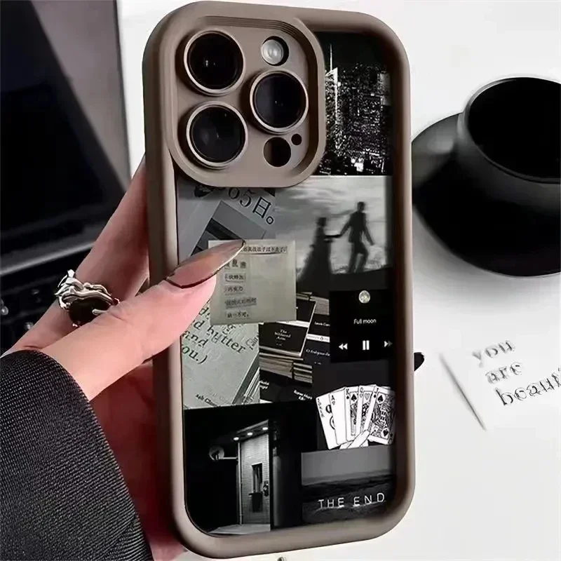 thumbnail image 1 of Daily Life Phone Case For iPhone 15 14 7 8 Plus XS X XR 14 13 Pro Max 13 12 Pro Max SE 2020 Shockproof Bumper Back Cases Cover, 1 of 5