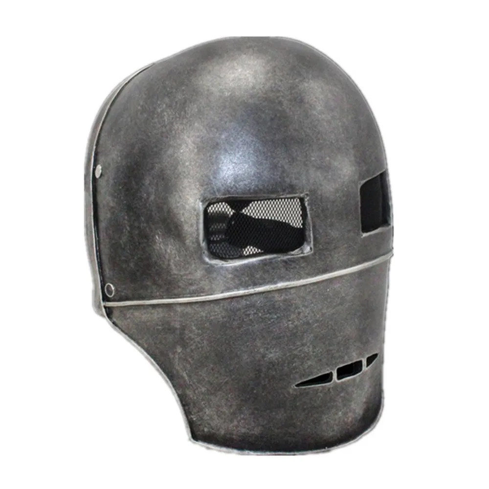 Resina Giorno Di Paga The Heist Mask Halloween Horror Robber Cosplay Mask Party Costume Puntelli, Anime Mask Silver