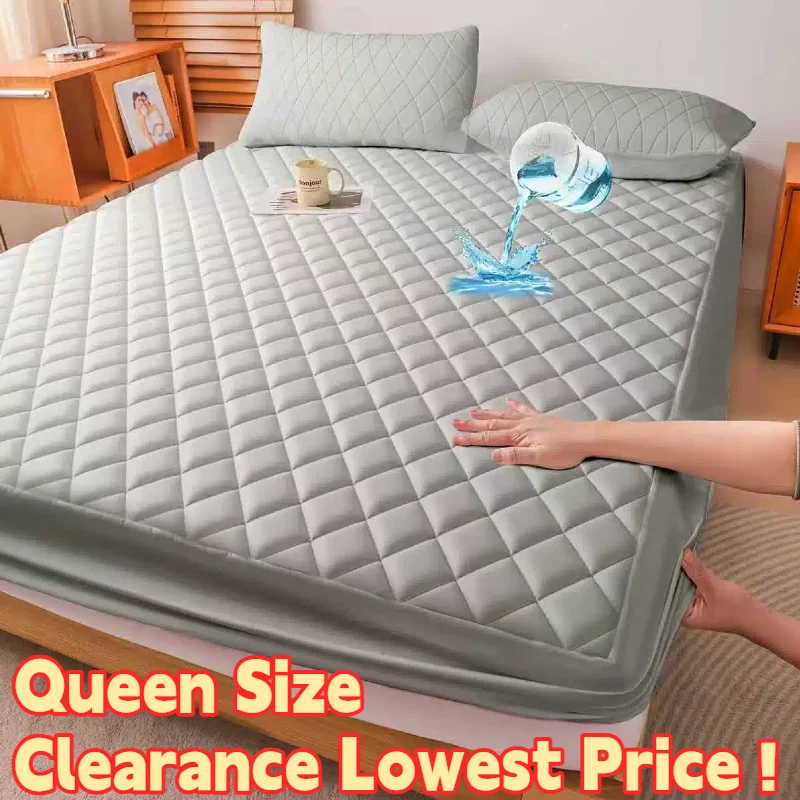 3D Air Fabric Thick Waterproof Mattress Cover and Protector 1
