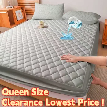 3D Air Fabric Thick Waterproof Mattress Cover and Protector 1