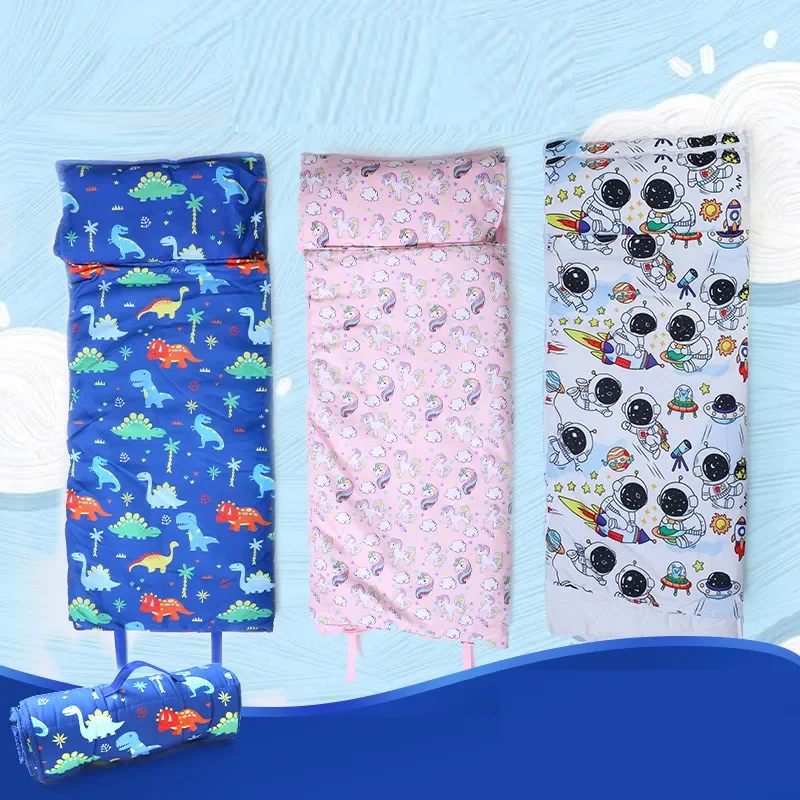 

Kids Cocoon Cartoon Sleeping Bag Children's Cotton Animal Baby Blanket Newborn Boys Girls Anti-Kick Warm Bebes Sleep Sack Mat