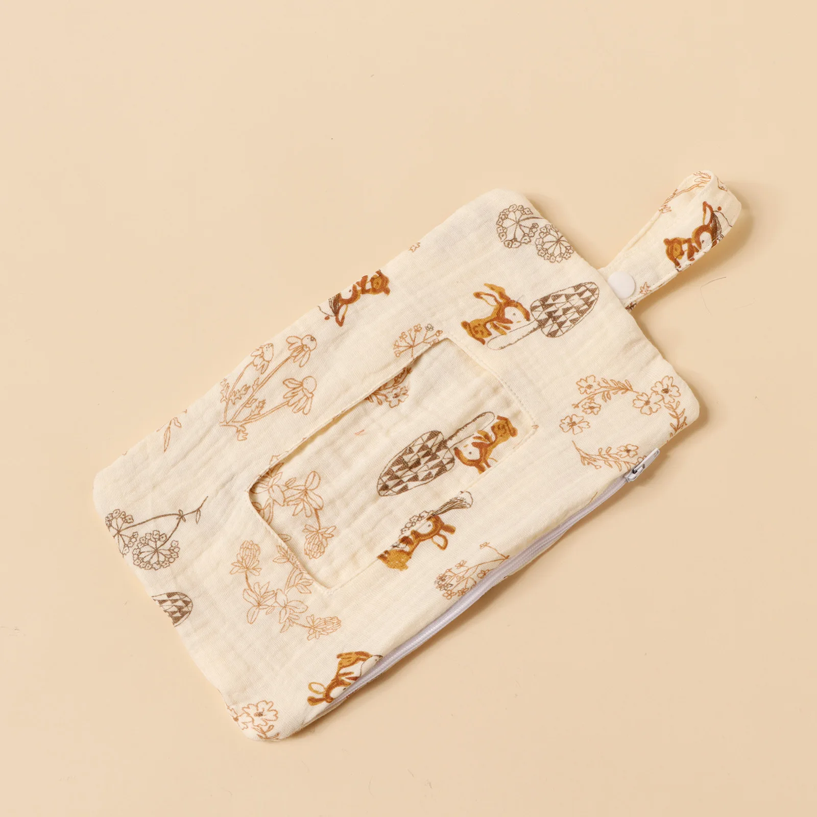 Bedside Diaper Bag Cotton Baby Disposable Diaper Wet Tissue Storage Bag Handbag Baby Boys Girls Bottle Trolley Hanging Bag New 4