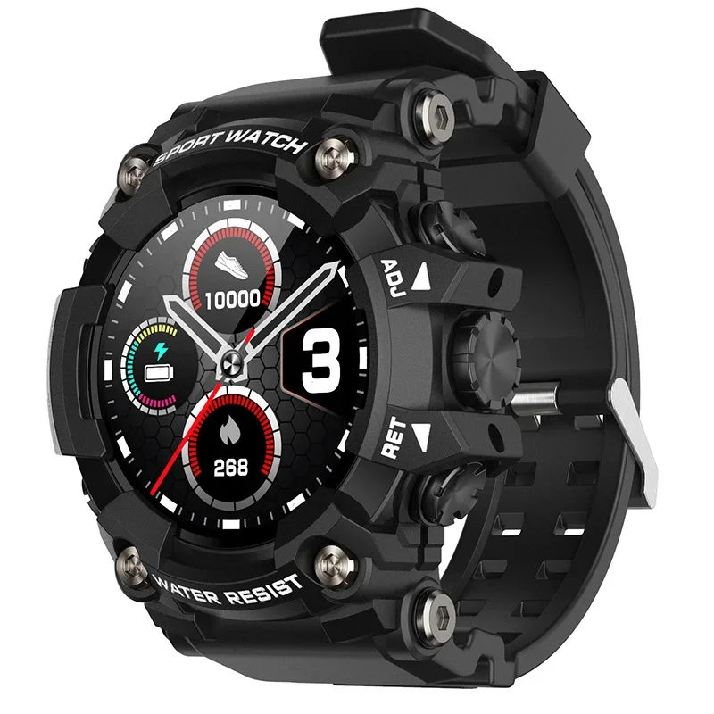 

2024 New T6 Tri-defense Outdoor Sports Smartwatch 1.28 "full Circle Lp68 Waterproof Multiple Sports Modes