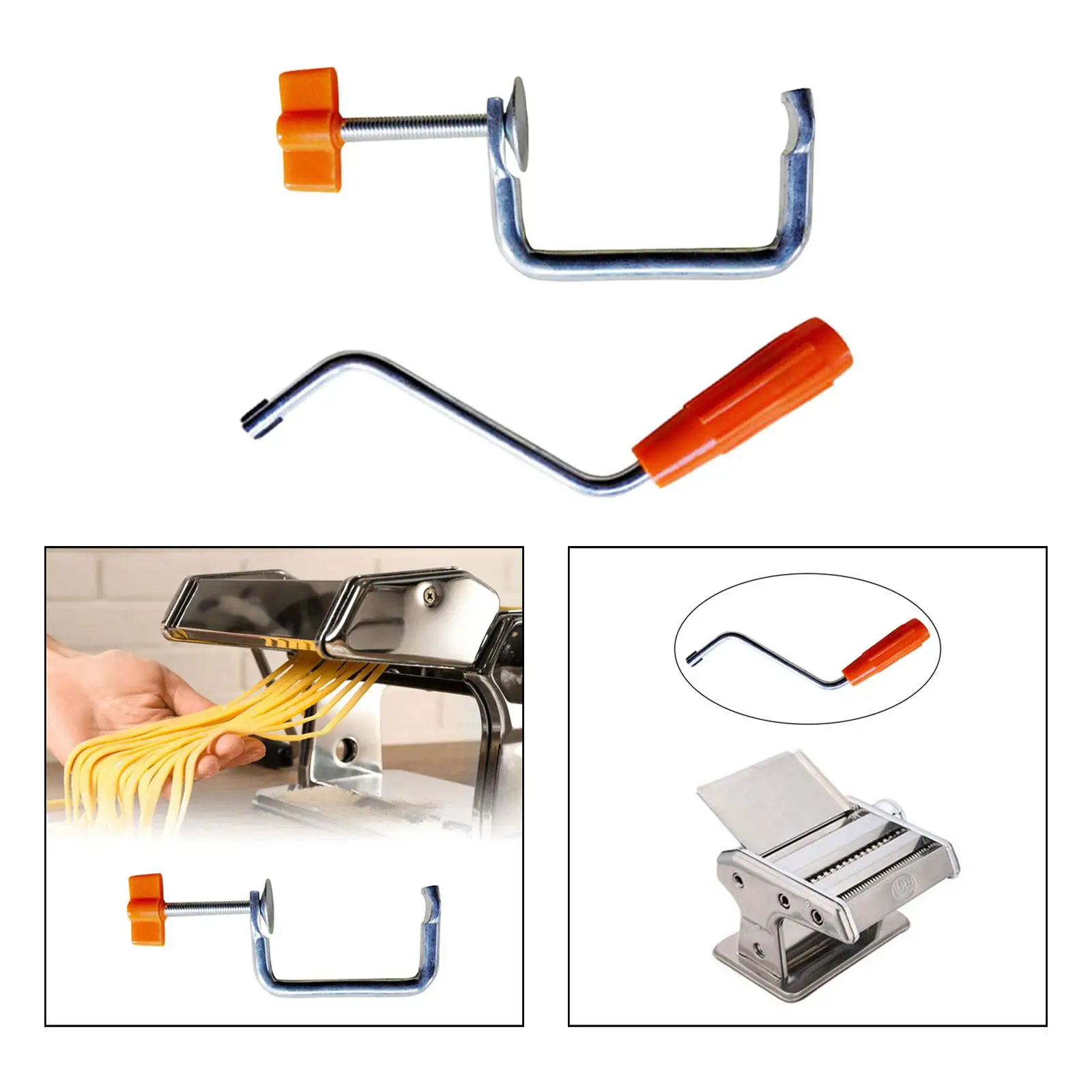 Pasta Maker Fixing Clamp Cook Tool for Household Restaurant Fettuccine