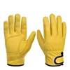 Work Gloves Sheepskin Leather Workers Work Welding Safety Protection Garden Sports Motorcycle Driver Wear-resistant Bike Gloves 2