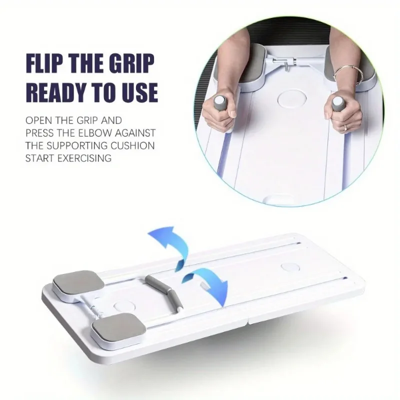 Multi Functional Fitness Board Foldable Rolling Belly Supine Board Fitness Exercise At Home Exercise Equipment Gym