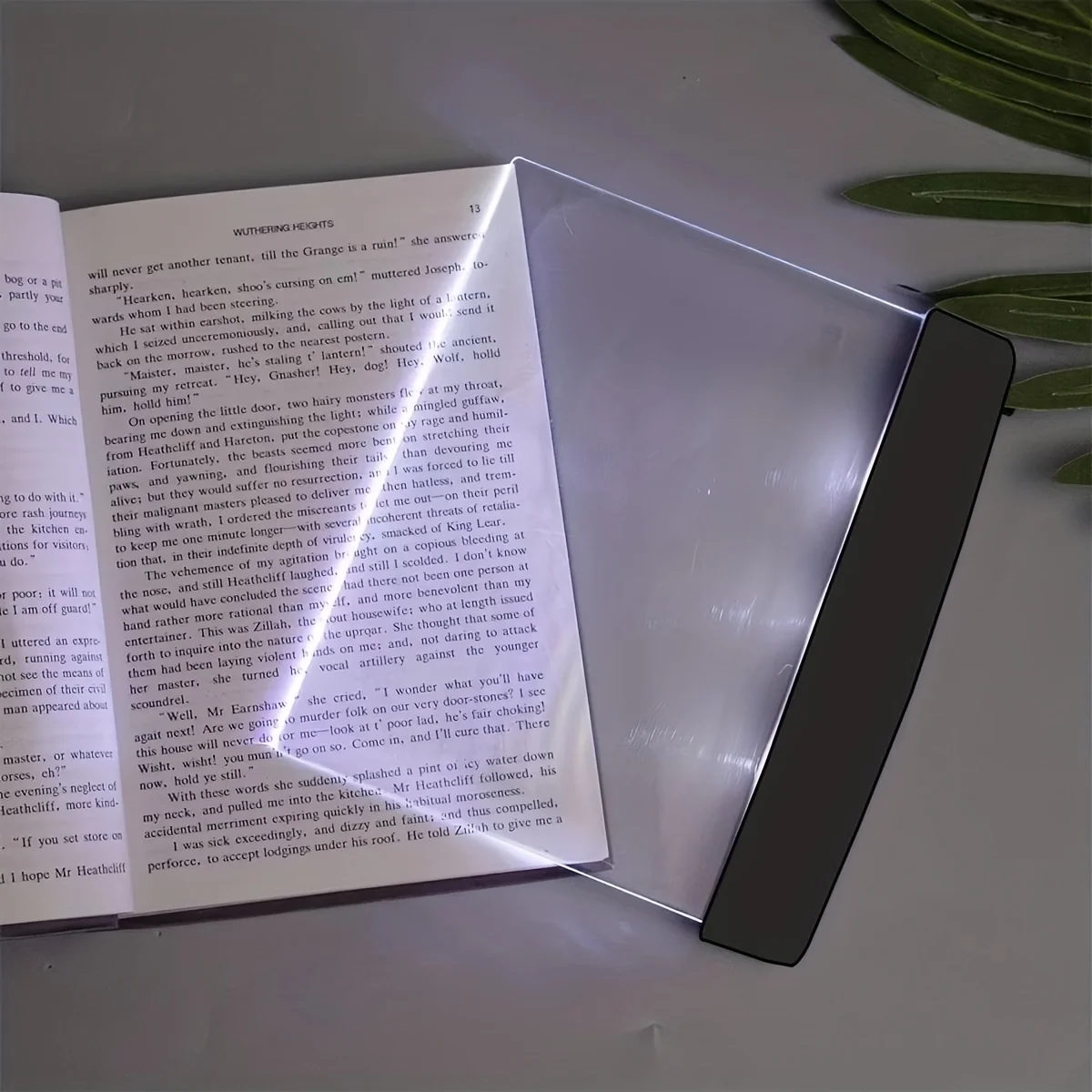 Compact LED Bookmark Light: Portable & Eye-Caring Reading Lamp