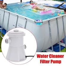  Electric Swimming Pool Filter Pump  Large Pool Filter Household Pool Cleaner Swimming Pool Pump Filter Kit Electric Filter Pump 