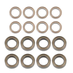Enhanced RC Car Bearings and Parts Accessories (16PCS)