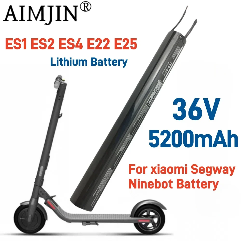 Ninebot Es2 Vs E25 Original True Capacity 36V 5200mAh Ninebot