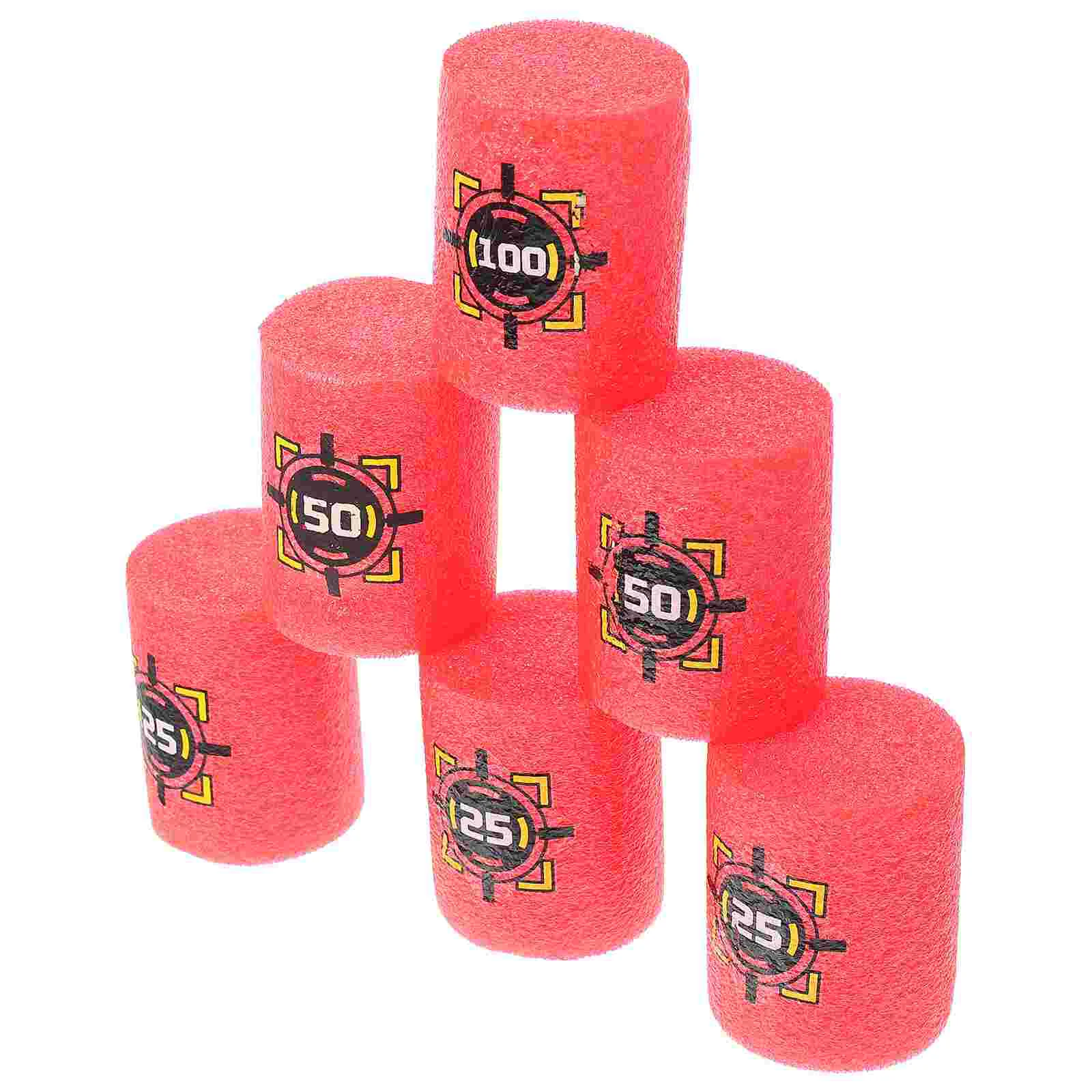 

Toy Cans Game Targets Foam Archery Dart Shooter Kids Indoor Throw Sports Practice Soft Outdoor Training