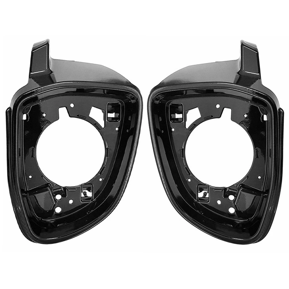 1PcsLeftRightSideMirrorHousingFrameRearViewShellHolderTrim