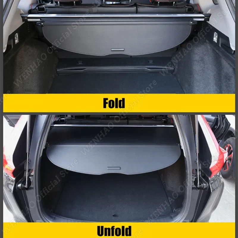 Fracht abdeckung für Honda Crv Cr-V 2012 2013 2014 2015 2016 einziehbare  hintere Kofferraum gepäck Sicherheits abdeckung Abschirmung Schatten Leder