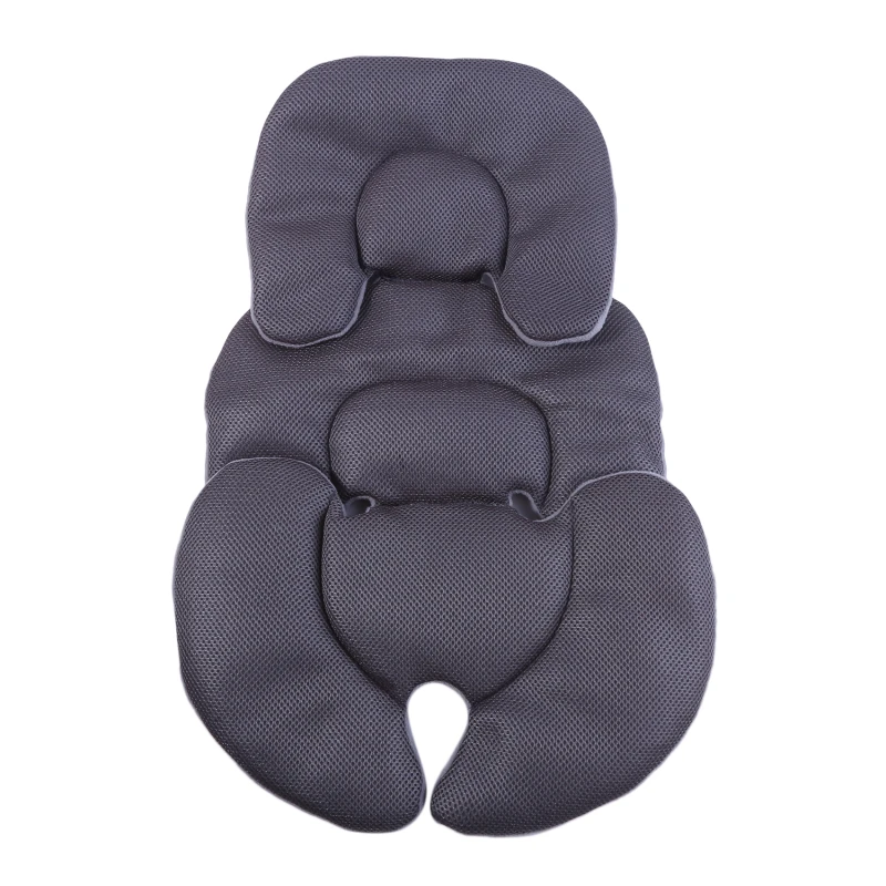 Baby Stroller Cushion Car Seat Insert Baby Head Neck Support Pillow Mattress Breathable Mesh Liner Mat Pram Thermal Mattress baby stroller accessories best Baby Strollers