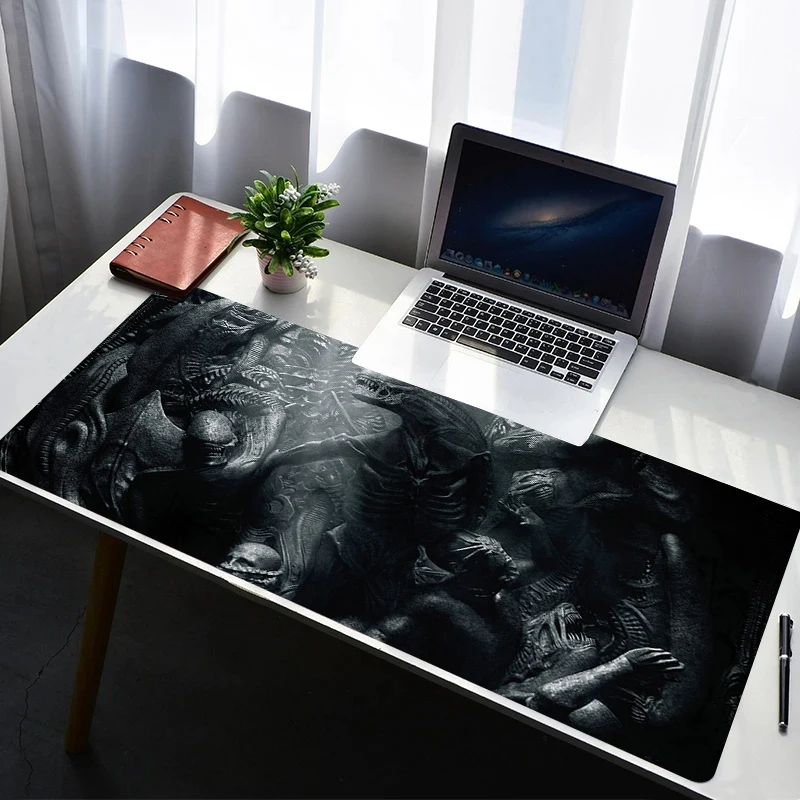 Mouse Pad Gamer XXL Custom Home Mouse Mat Desk Mats Alien Romulus Table of Office Carpet Gamer Natural Rubber Mice Pad Mousepad 3