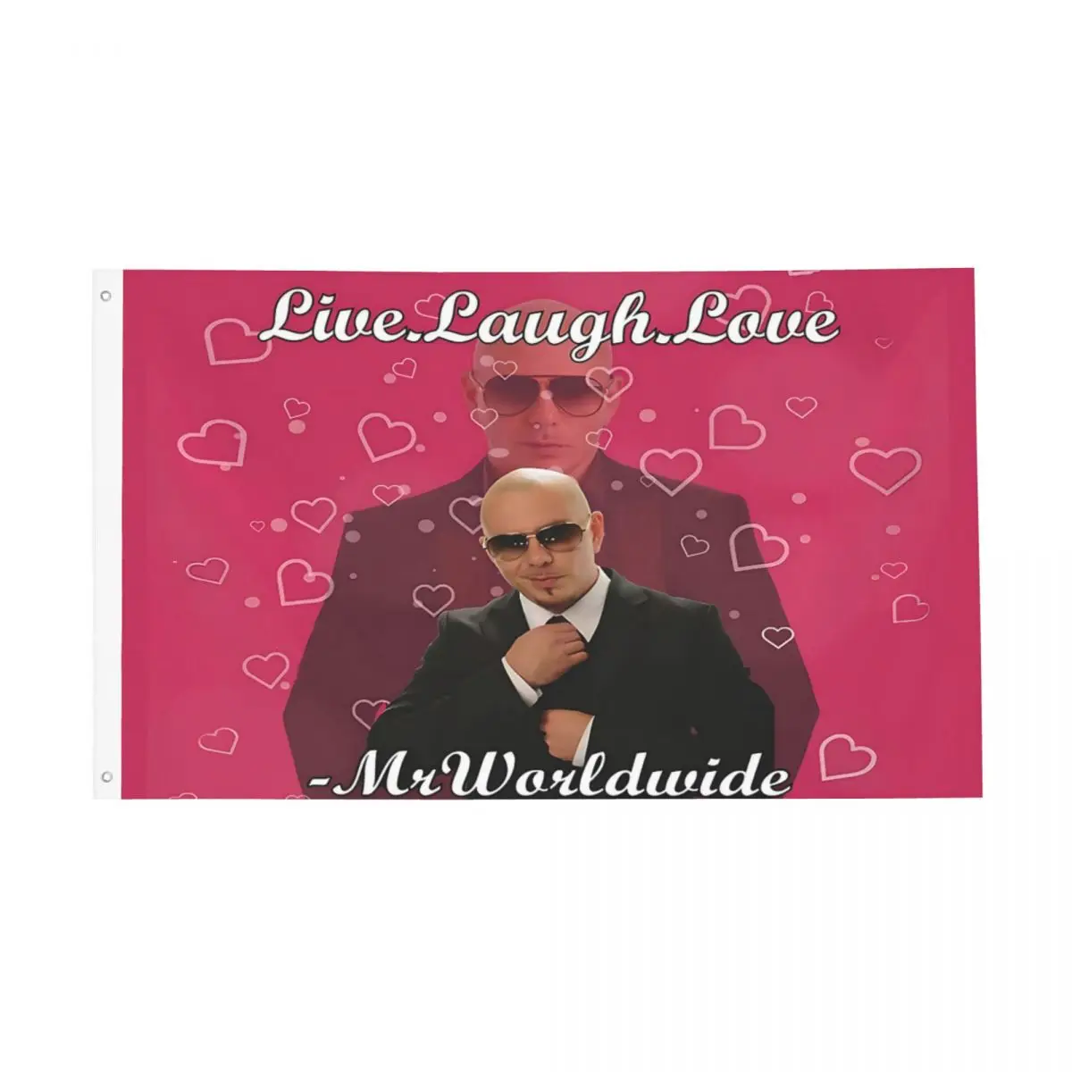 Funny Internet Meme Collection Flags Double Sided Outdoor Banner Live Ride Love Mr Worldwide Poliestere Hanging Decor 3X5 Ft