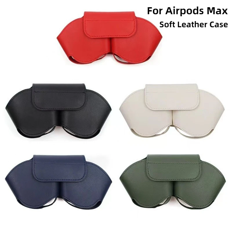 

For AirPods Max Earphone Smart Protective Cover Soft Leather Case Against Falling And Scratching Earphone Accessories