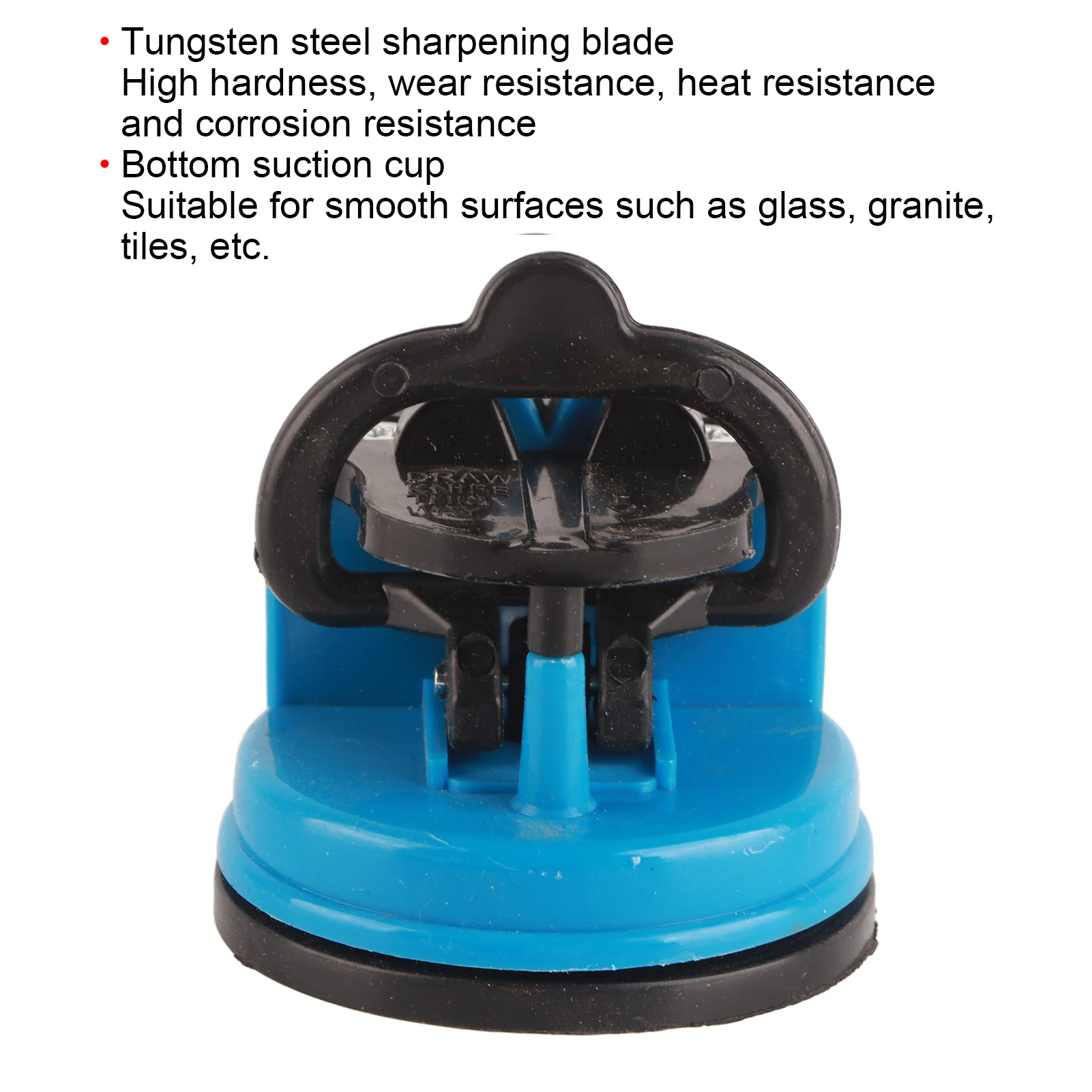 주방 칼 액세서리 칼갈이 수동 가위갈이 칼날 연마 도구 흡착판 포함 주방용