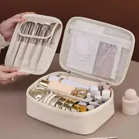 New Women's Portable Travel Cosmetics Storage Bag Large Capacity Waterproof Girl Makeup Bag Luxury Women's Washing Bag organizer 2