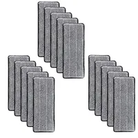 3-20pcs Microfiber Mop Pad Replacement Microfiber Washable Spray Mop Dust Mop Household Mop Head Cleaning pad grey color 1