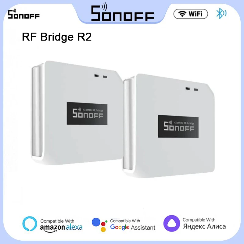 

Смарт-хаб Sonoff RF Bridge R2, 433 МГц, 433 МГц