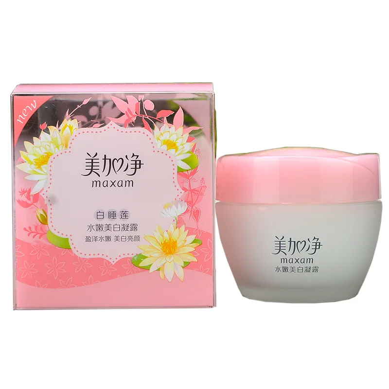 Original Maxam LOTUS White Water Lily Whitening Gel 80g Hydrating Whitening Brightening Moisturizing Cream Transparent Gel
