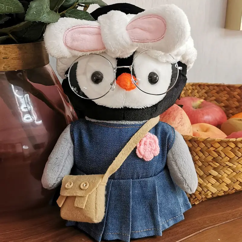 

30cm Cartoon Cute Penguin Cosplay Dress Up Plush Toys Stuffed Lovely Animals Doll Soft Baby Pillow for Kids Girls Birthday Gift