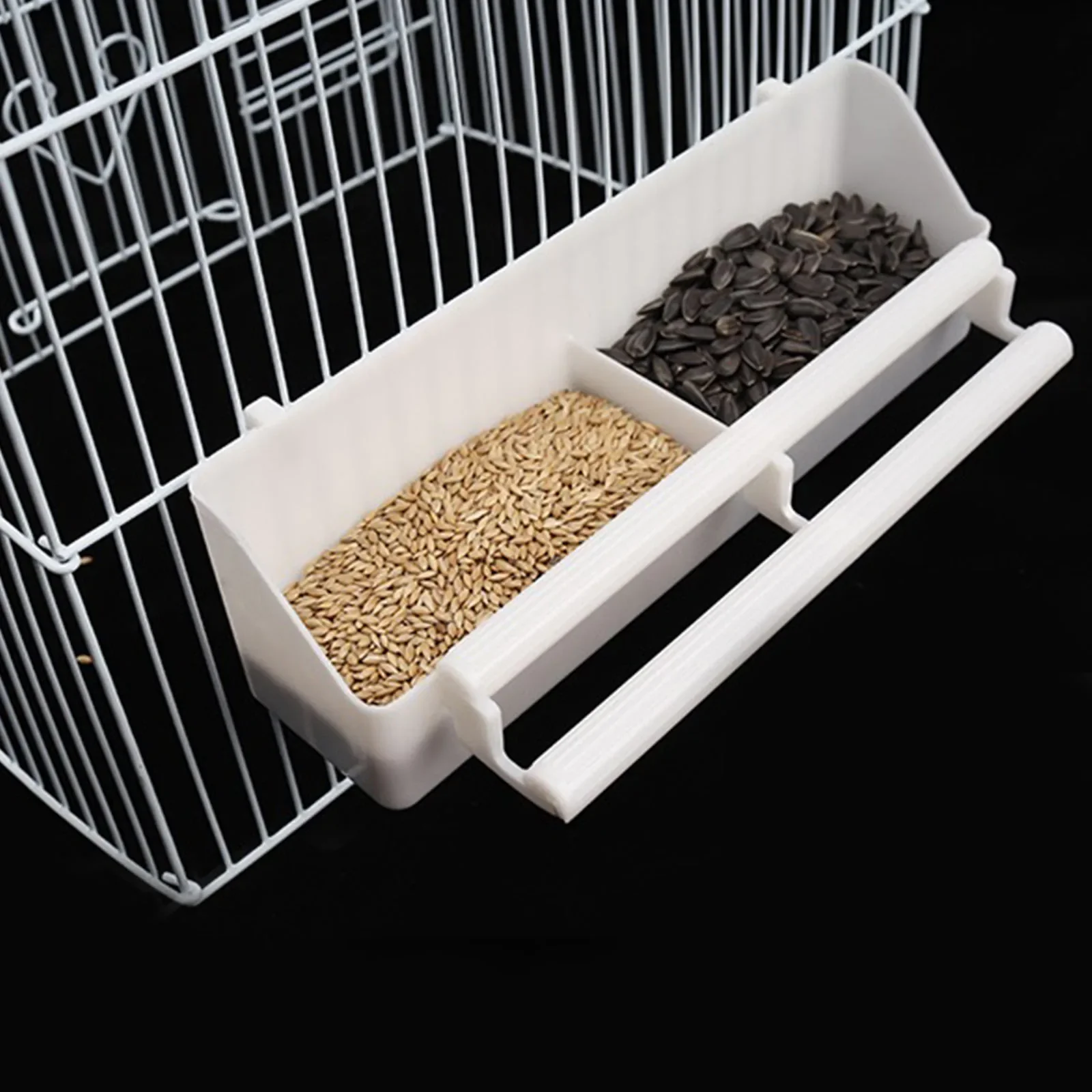 Tube Feeders For Outside Bird Water Dispenser For Cage Bird Food Feeder Cage Food Squirrel Proof Feeders Pole Mounted
